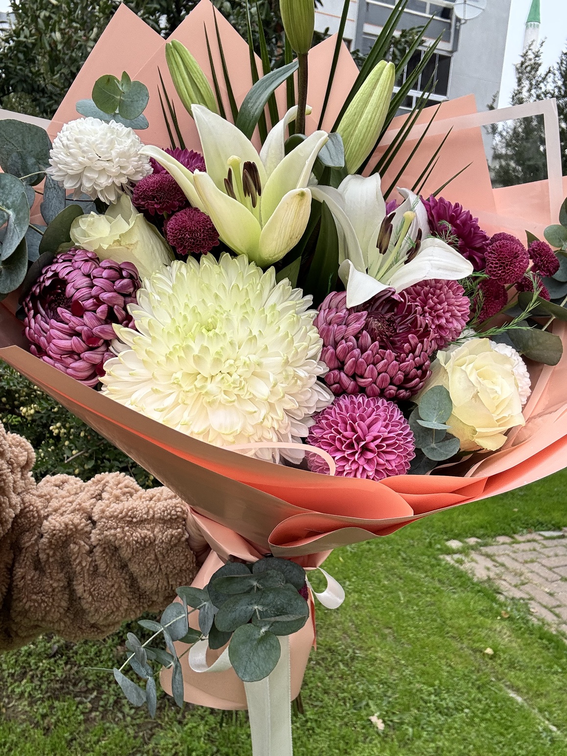 Karışık Lilyum Buketi